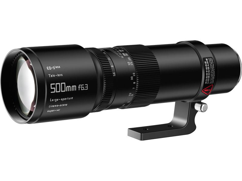 TTArtisan Festbrennweite 500 mm F/6.3 – Fujifilm G-Mount Teleobjektiv zum Fotografieren weit entfernter Motive