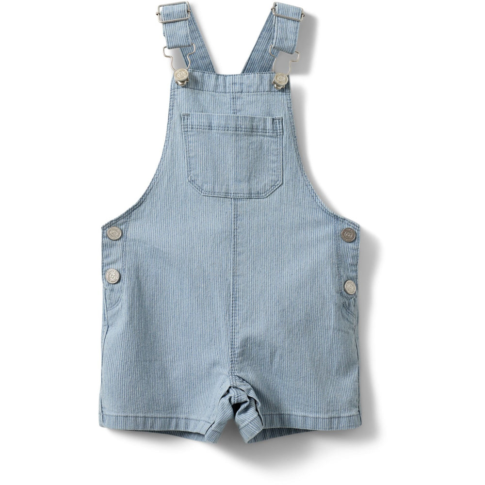 Køb Sofie Schnoor Blue Denim Stripe Dereksb Smækbukser