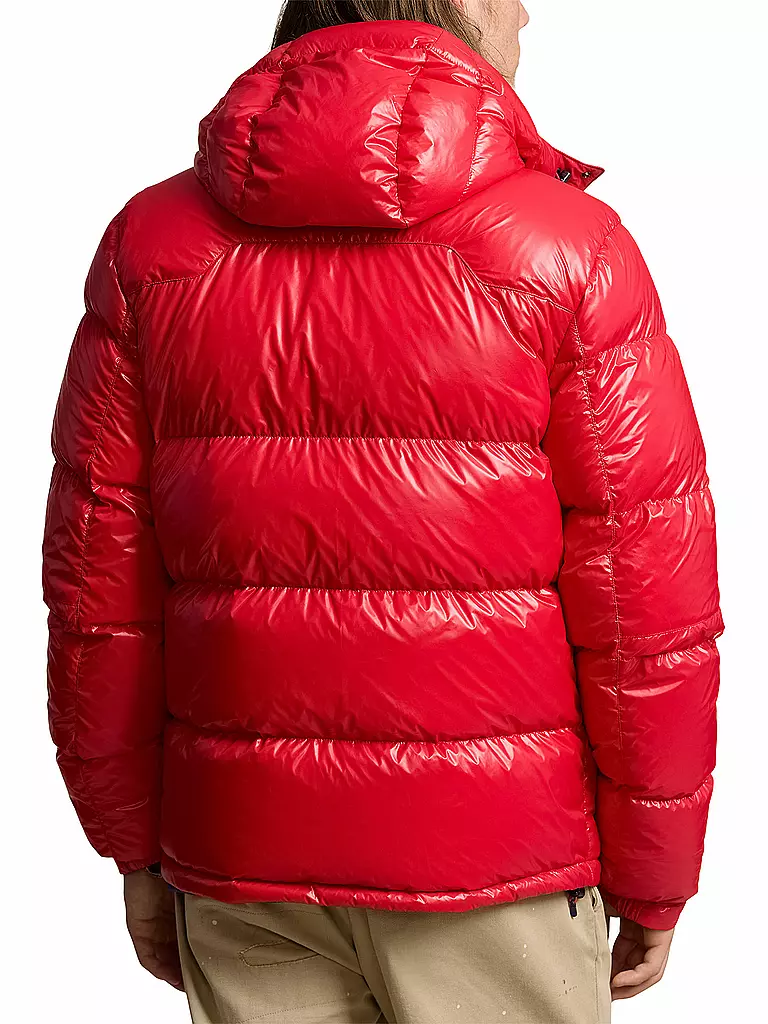 POLO RALPH LAUREN Daunensteppjacke rot