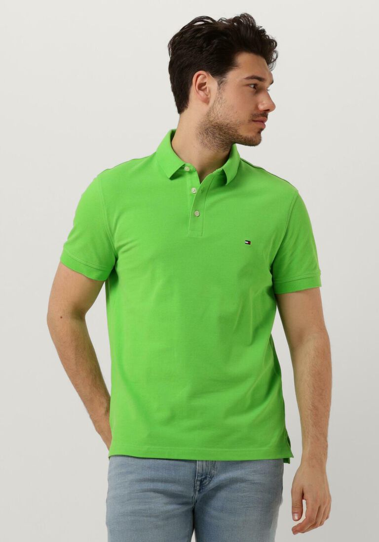 TOMMY HILFIGER lime tommy hilfiger polo 1985 slim polo