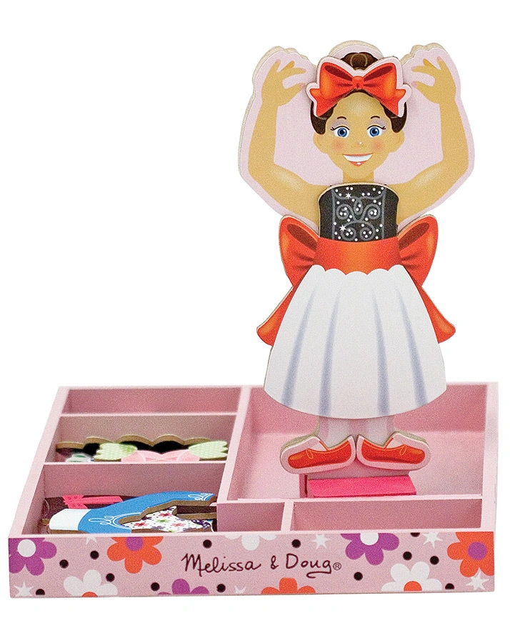 Magnet-Spielzeug NINA BALLERINA DRESS-UP-SET