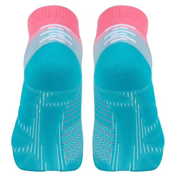 Chaussette running BV SPORT RUN MARATHON.2 LOW TURQUOISE/PINK