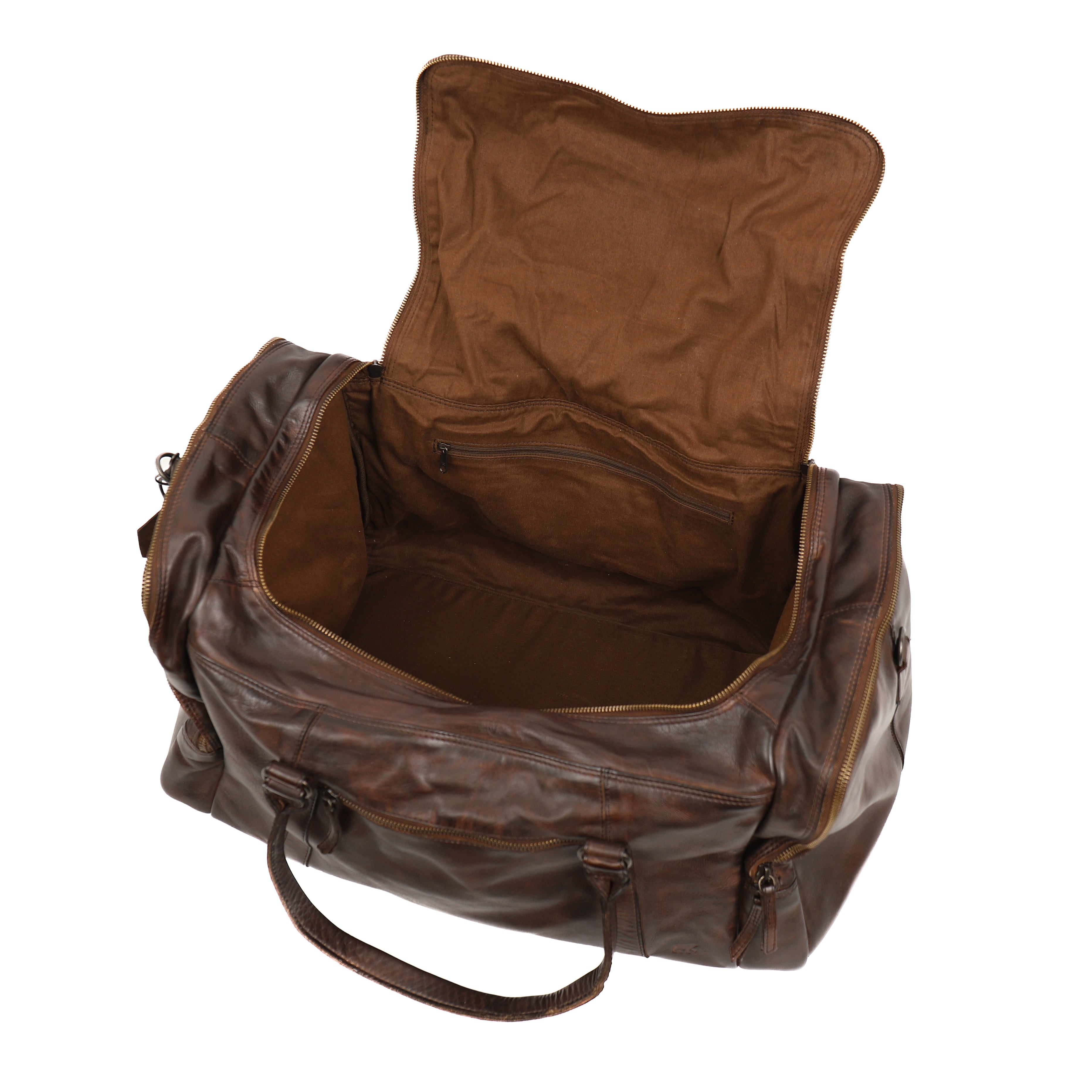 Weekendtas 'Max' donkerbruin - CL 32879 Donkerbruin