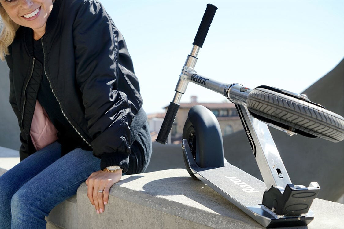 Razor Løbehjul - A5 Air - Sølv