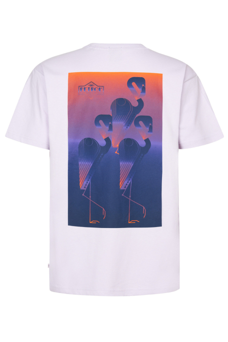 Petrol Industries paarse heren t-shirt