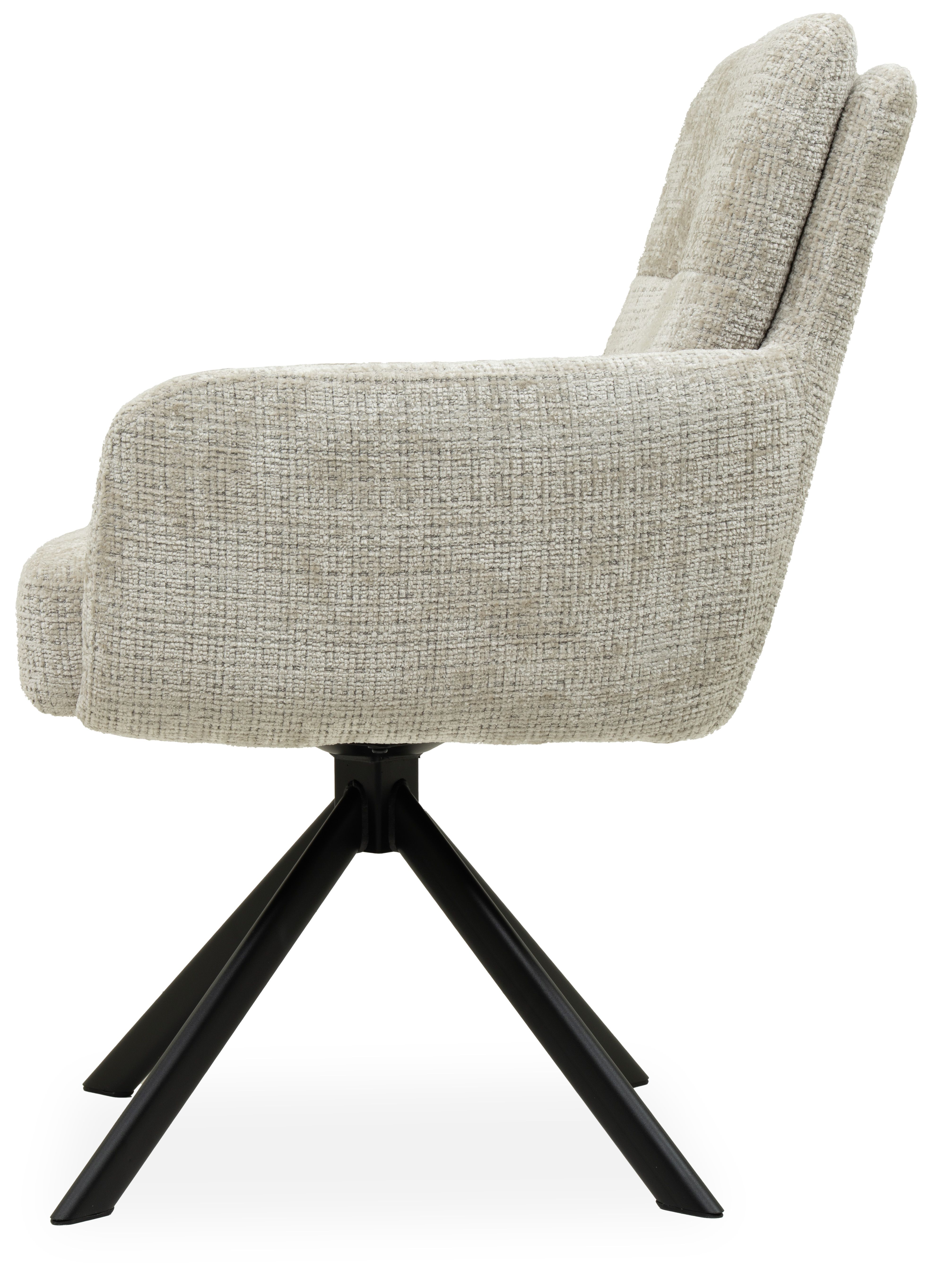 Eetkamerstoel Cremona creme Jari B60 x D69 x H86 cm