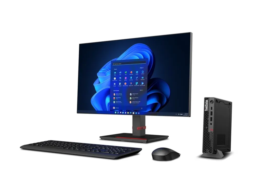 Lenovo ThinkStation P3 Tiny Gen 2 30K5 - Lille Core Ultra 9 285 / op til 5.6 GHz - vPro Enterprise - RAM 32 GB - SSD 512 GB - Intel Graphics - Gigabit Ethernet, IEEE 802.11ax (Wi-Fi 6), Bluetooth 5.4, IEEE 802.11be (Wi-Fi 7) - Win 11 Pro - skærm: ing