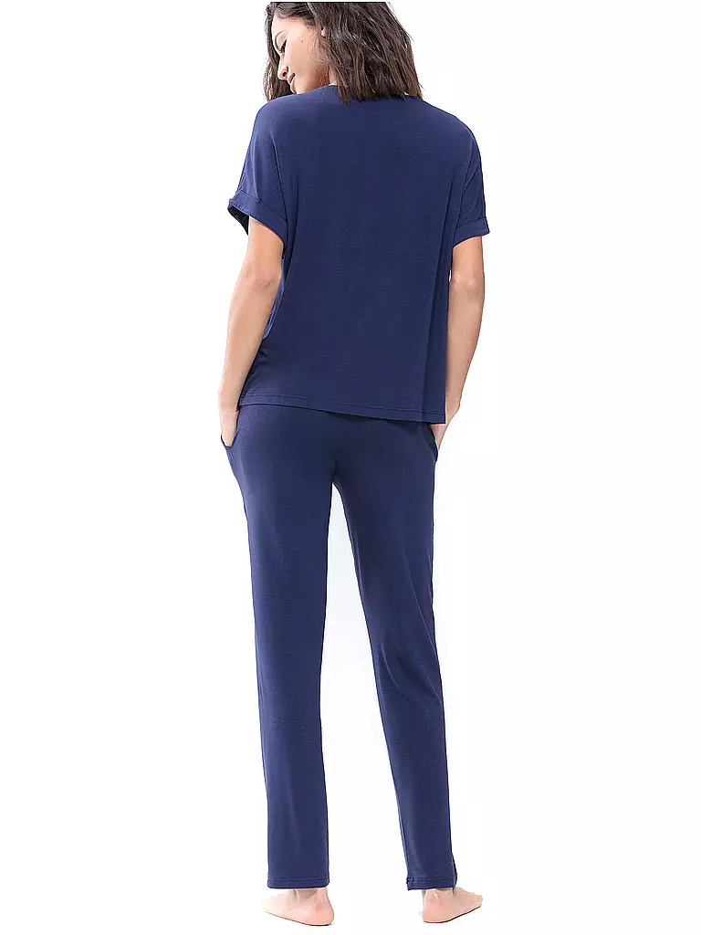 MEY Loungewear Hose VIVIANA dunkelblau