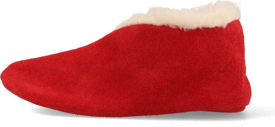 Bernardino ® Spaanse Sloffen 100% Wol Rood