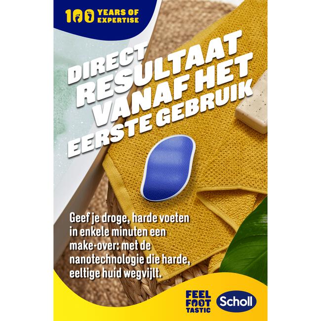 Scholl Voetvijl Nano Glas x6