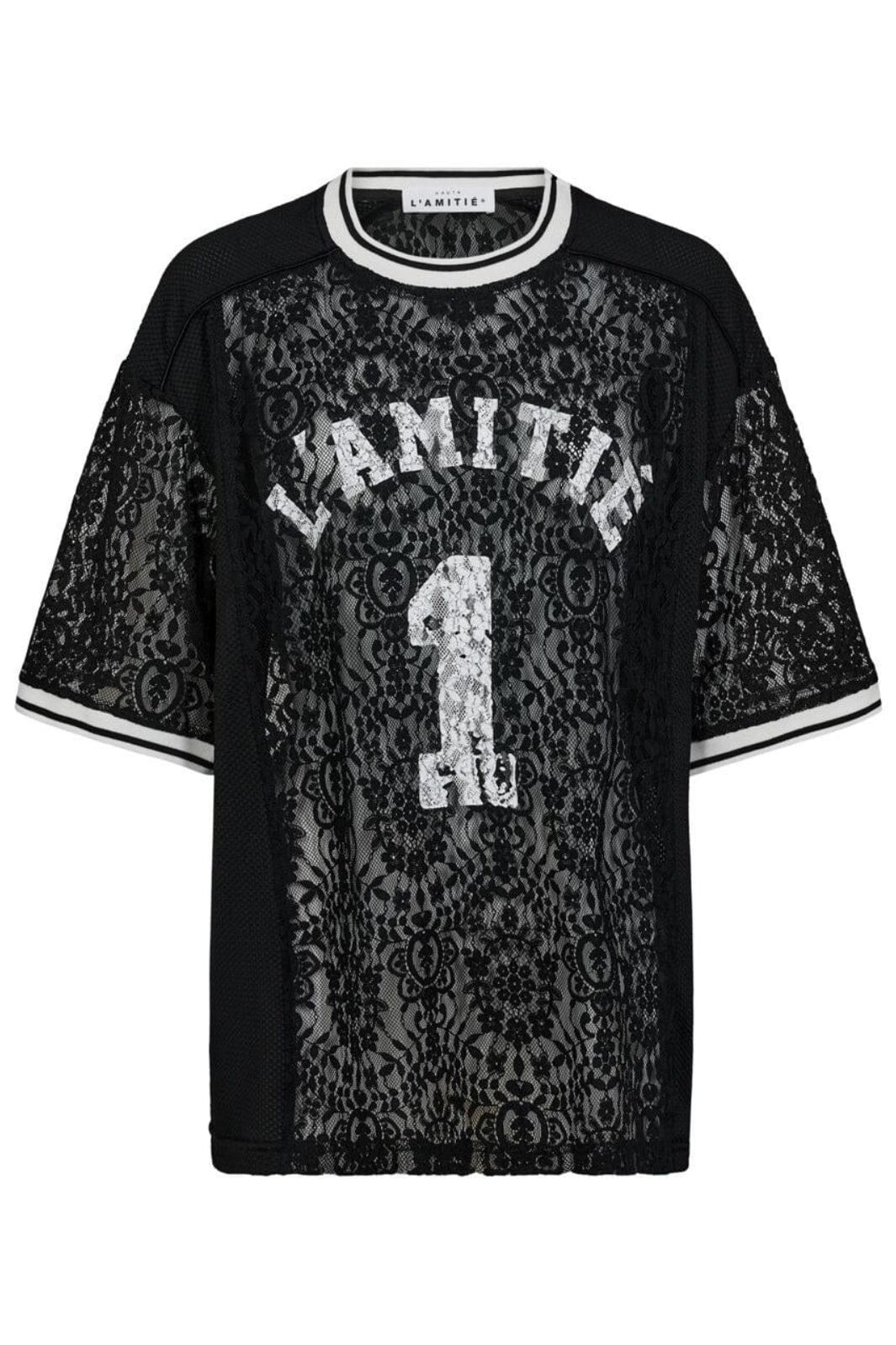 Haute L'Amitié Lace Football Tee HL10001