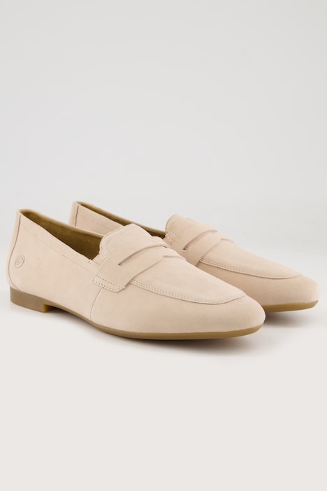 Remonte Suede-Loafer, Suede-Leder, Weite H