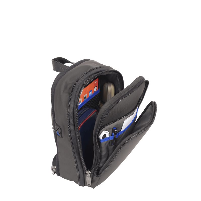 Sac Travers 22104 Extensible 32 cm Black