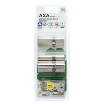 AXA veiligheidscilinder security 30-45mm SKG** gelijksluitend 3 stuks