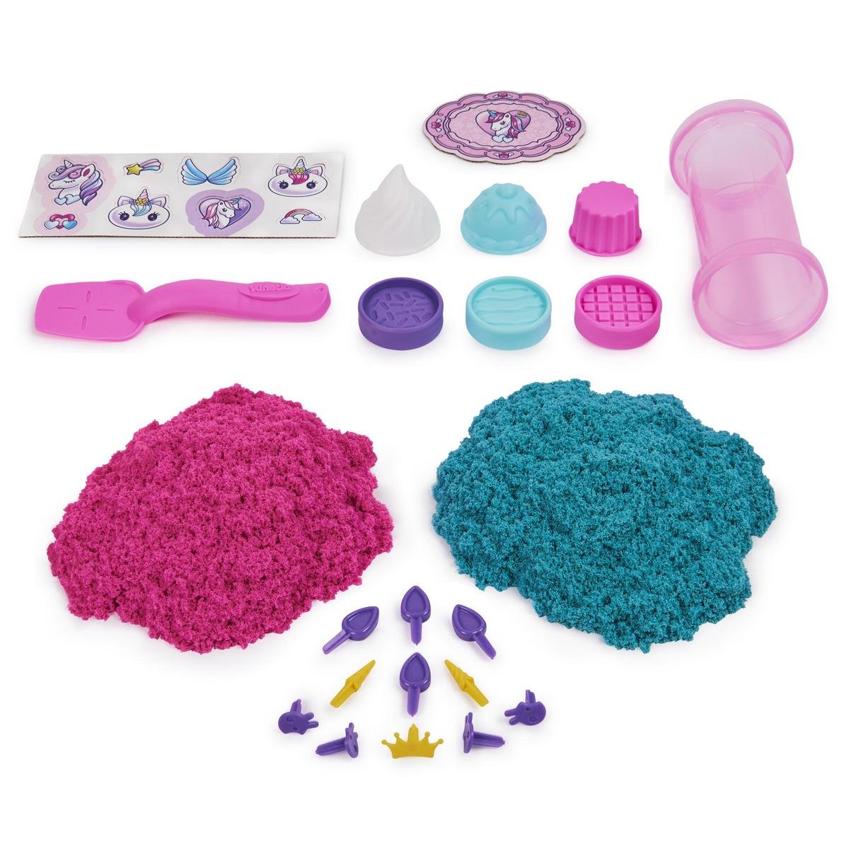Kinetic Sand - coffret patisserie Licorne