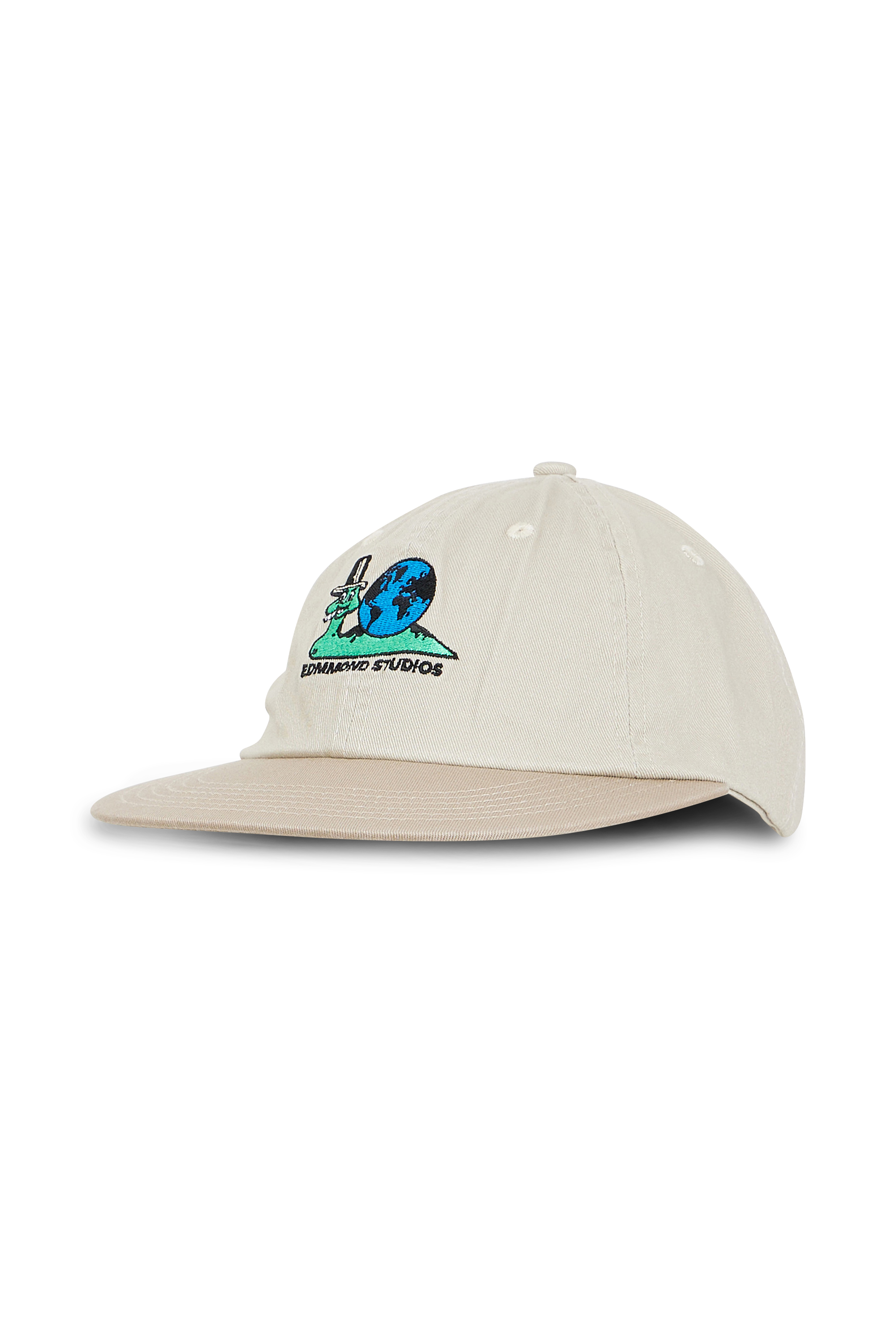 EDMMOND STUDIOS Casquette RYTHMS  PLAI Beige