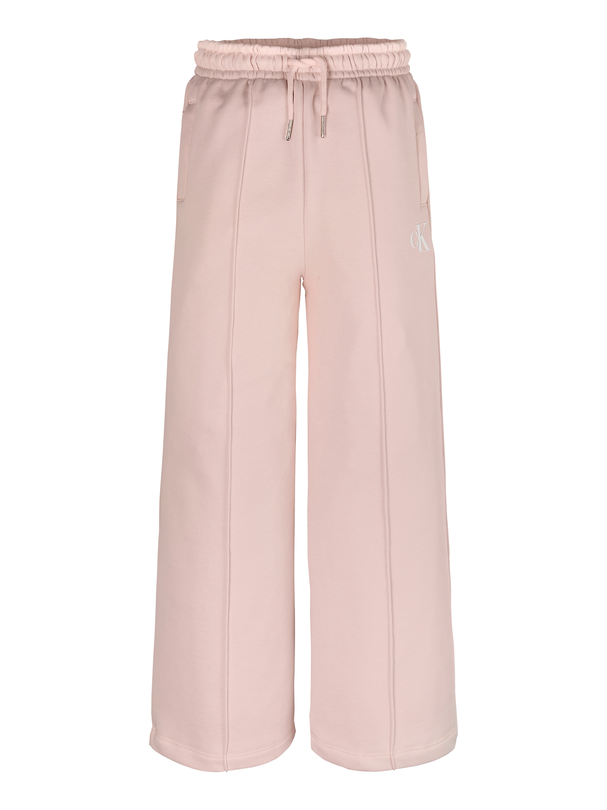 Calvin Klein Jeans Sweathose »CK LOGO WIDE LEG SWEATPANTS«  mit Biesendetails vorne