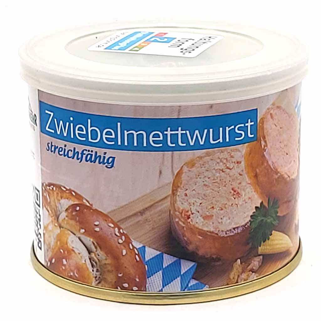 Grasmehr Hausmacher Zwiebelmettwurst streichfähig 200g MHD:22.1.26