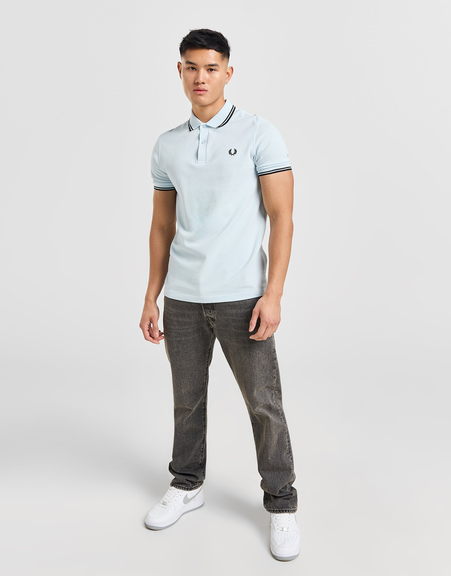 Fred Perry Polo Double Liseré Homme