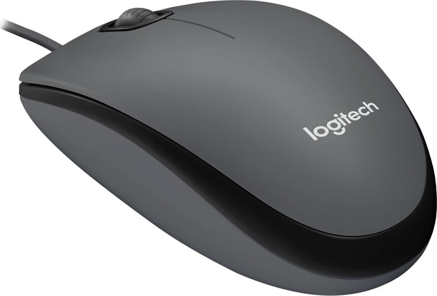Logitech M100 - USB Mus - Sort