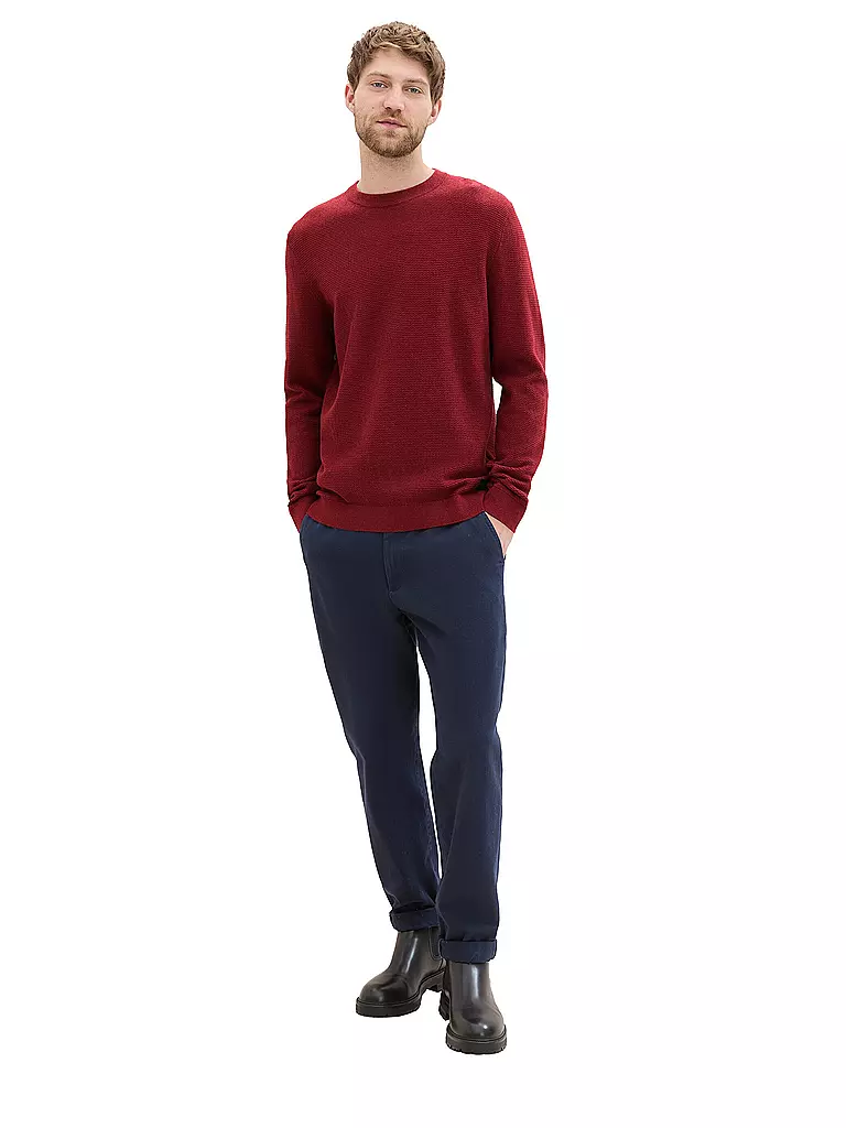 TOM TAILOR Pullover  rot
