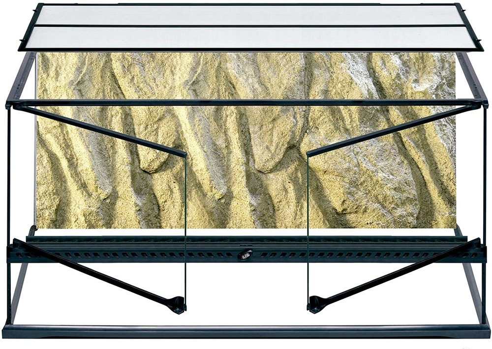 Terrarium s/haut, 120l, 45x45x60cm
