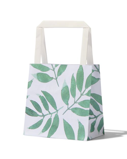 6 sacs cadeaux en papier 13x13x7 feuilles