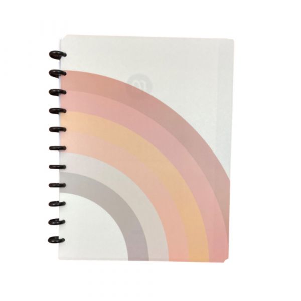 Staples Arc Caderno Inteligente Arco-íris A4 60 Fls Pautado Sortido 1un.