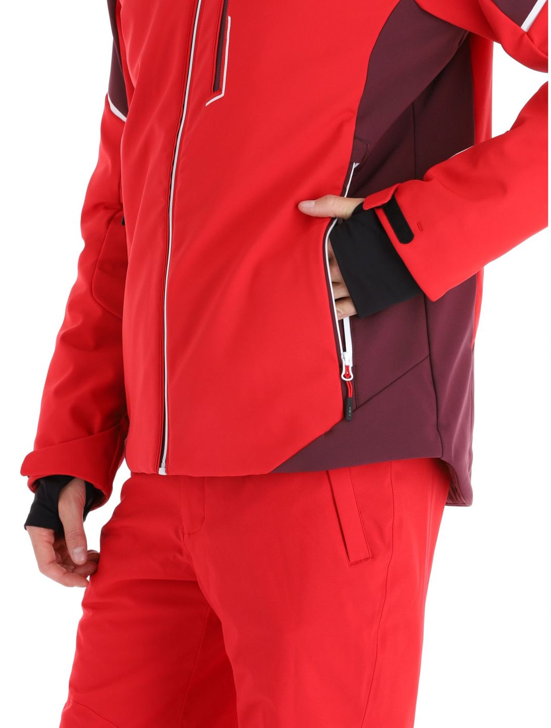 33W0897 softshell ski-jas heren