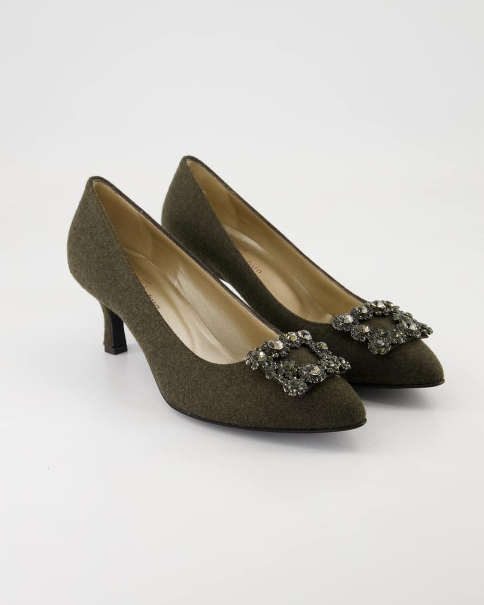 Dirndl & Bua 2075-03 Pumps in Grün