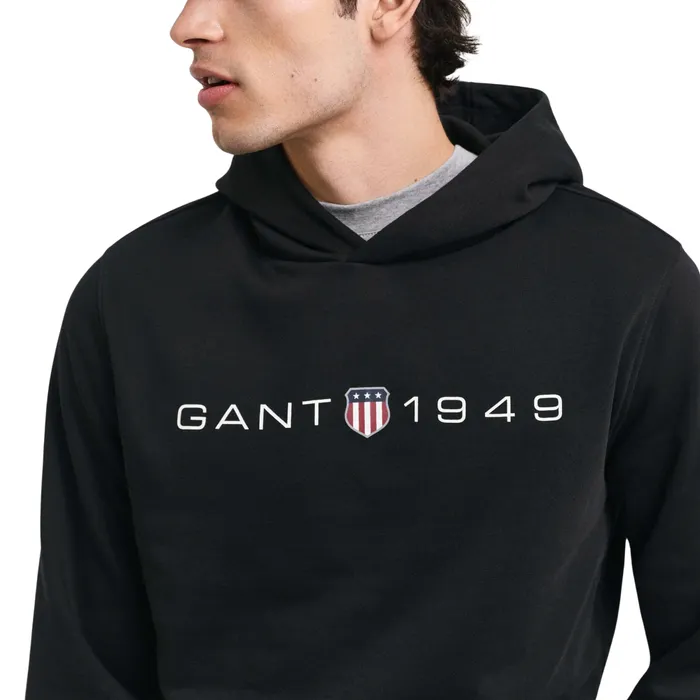 Gant Printed Graphic Hoodie Heren