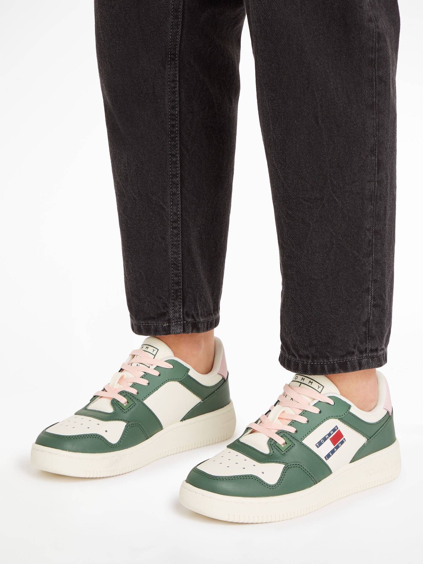Tommy Jeans| Damen Sneaker RETRO BASKET LEATHER
