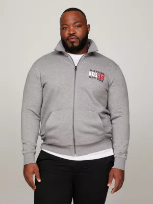 Moletom Plus New York Flag Zip-Thru