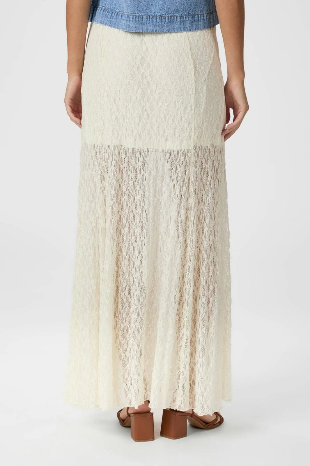 Neo Noir Mariya Lace Skirt 165926
