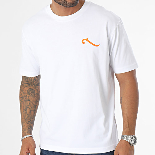 Tee Shirt Oversize Parrot Edition Blanc