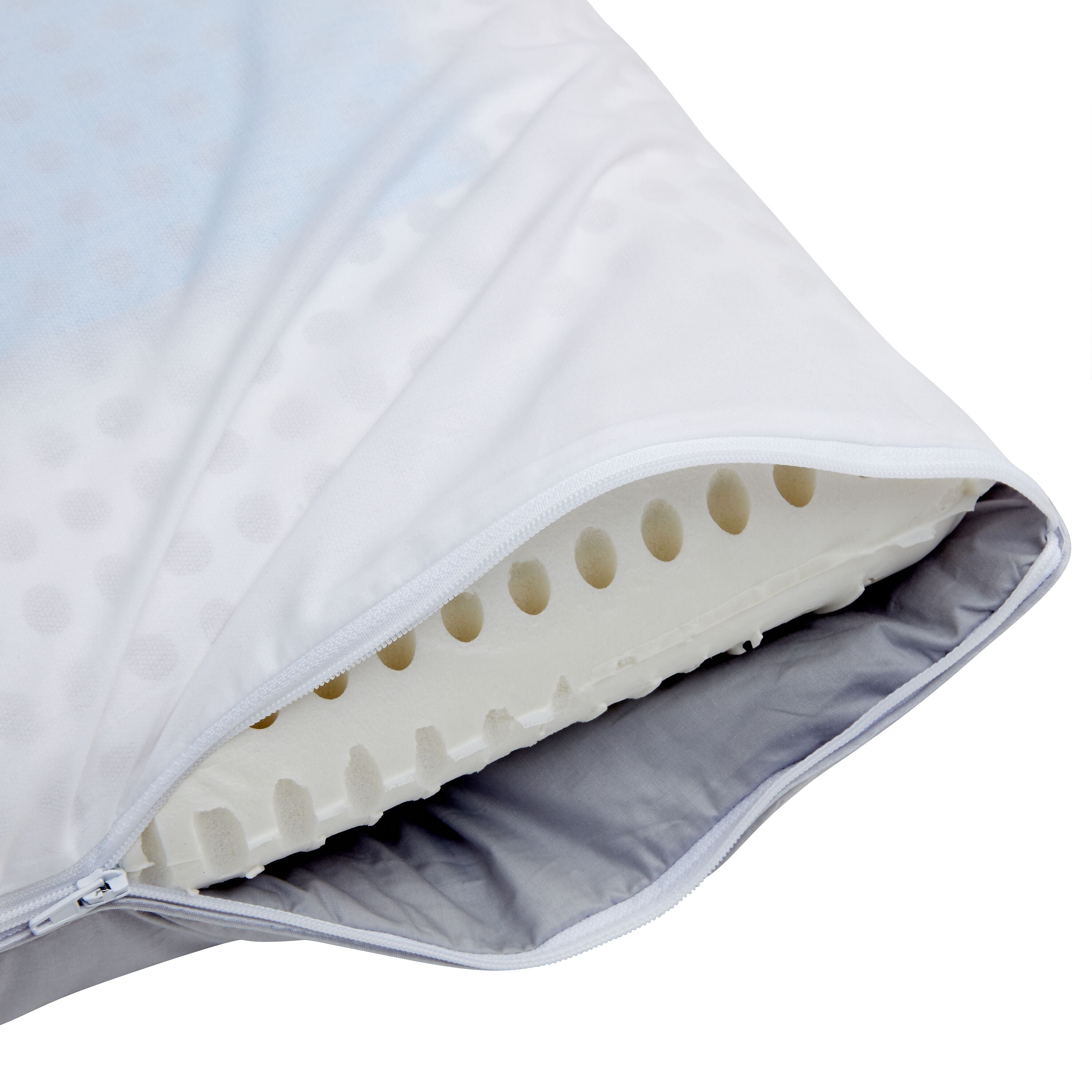 VITALE 4-seasons Nackenstützkissen - Weiss / T: 50.0 cm x B: 70.0 cm