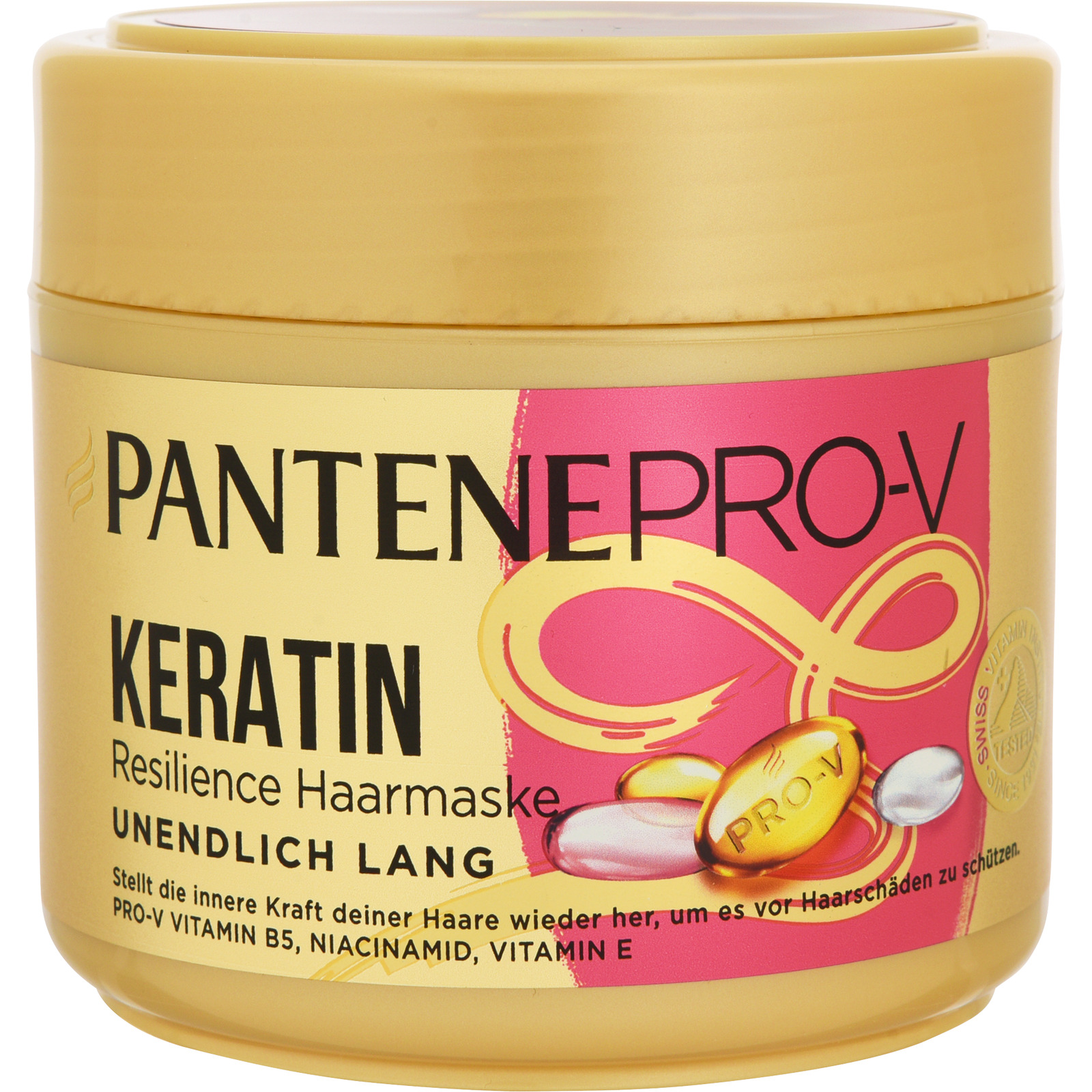 Pantene Pro-V Keratin Resilience Haarmaske Unendlich Lang 300 ml