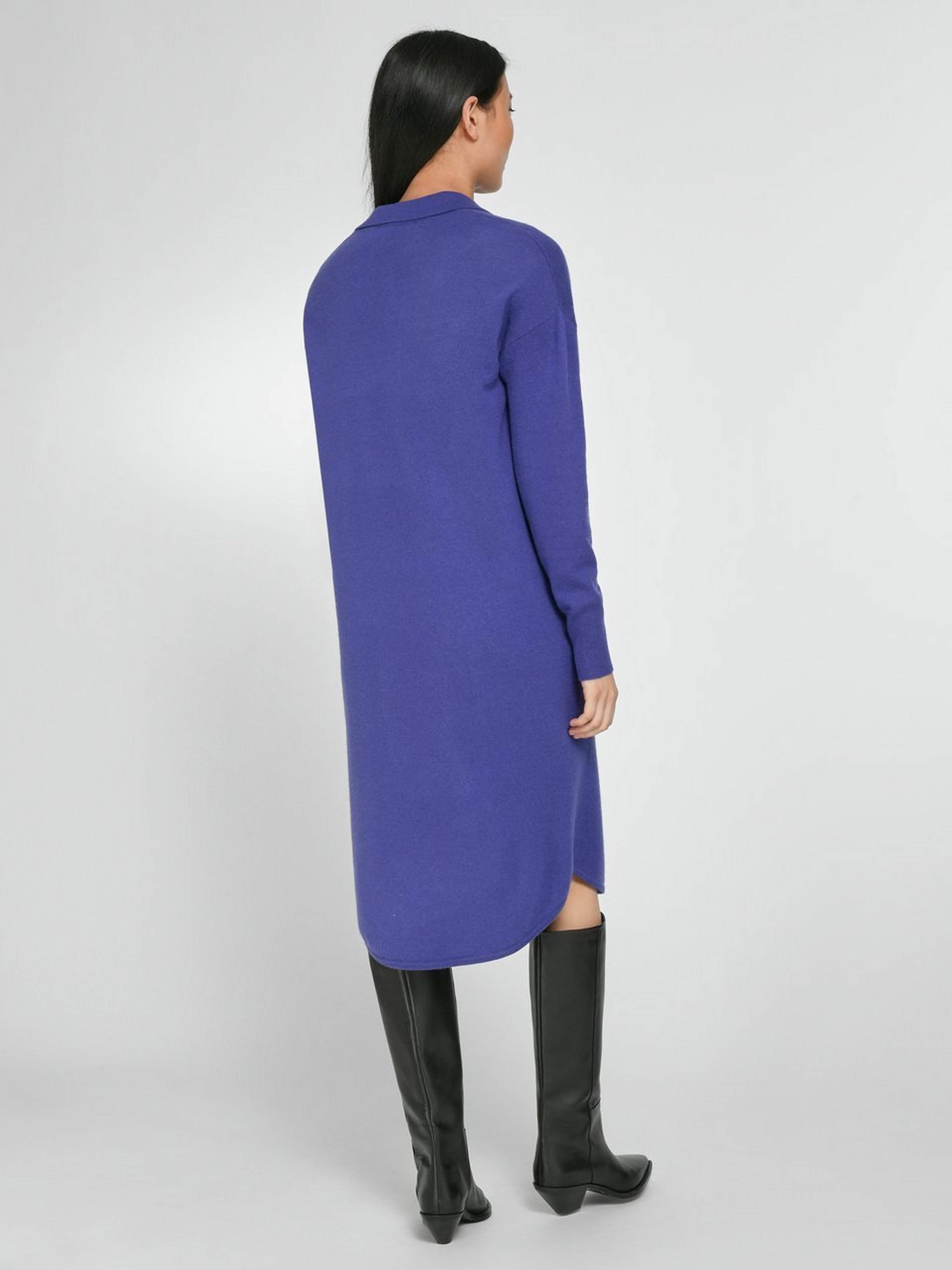 Strickkleid aus Schurwolle und Kaschmir