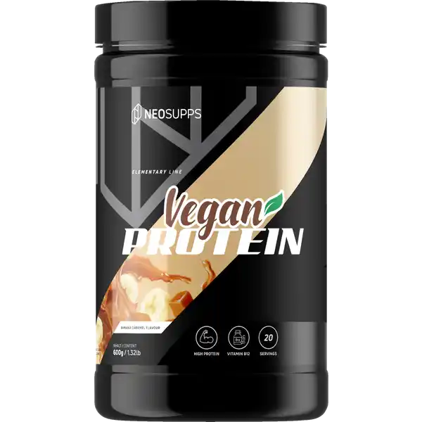 Vegan Protein Banana Caramel