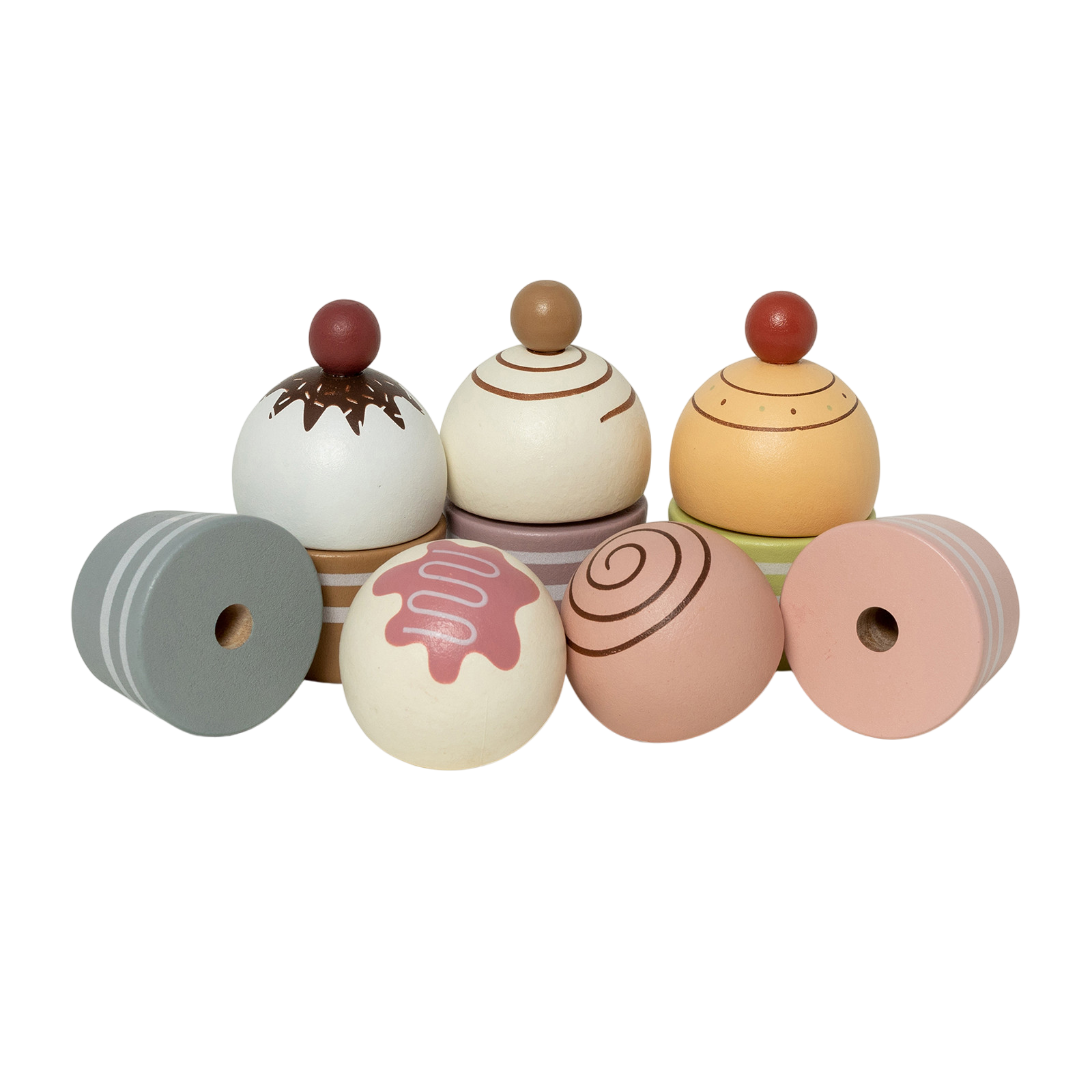 Cupcakes auf Tortenständer