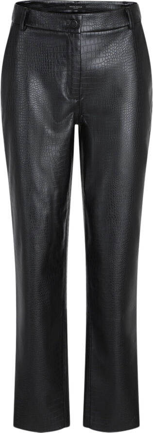 Bruuns Bazaar CrocoBBDagga pants Black