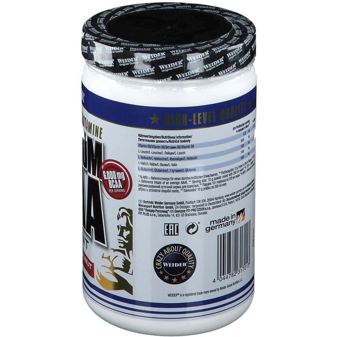 Weider Premium BCAA, Kirsche-Kokos, Pulver