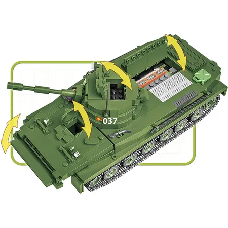 Cobi 2235 Historical Collection Leichter Schwimmpanzer PT-76