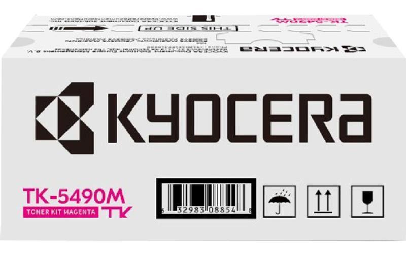 Toner TK-5490M Magenta<br>Druckerpatrone, Magenta