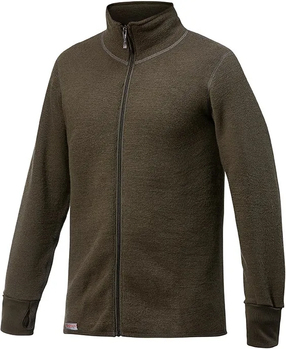 Woolpower Full Zip Jacket 600 Pine Green