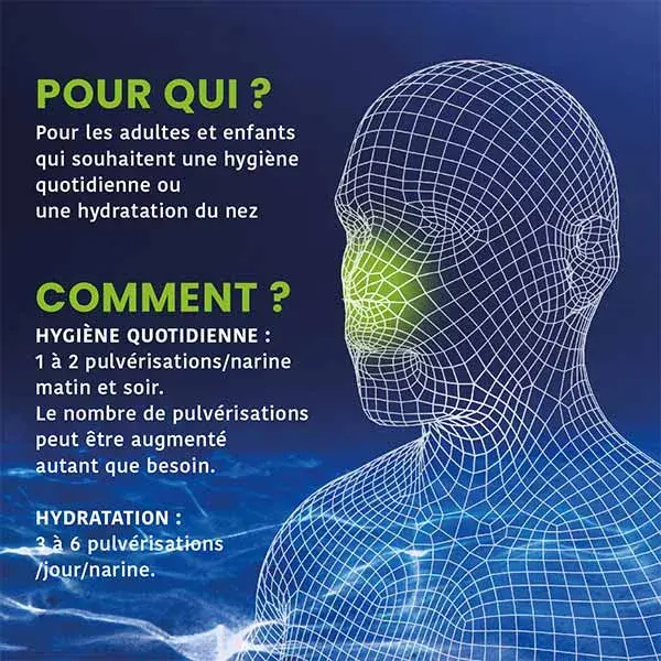Santarome Bio Spray Nasal Isotonique Respi'rub Nettoie au quotidien 100 ml