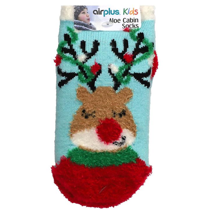 Aloe Cabin Kids chaussettes hydratantes Cerf 26-31