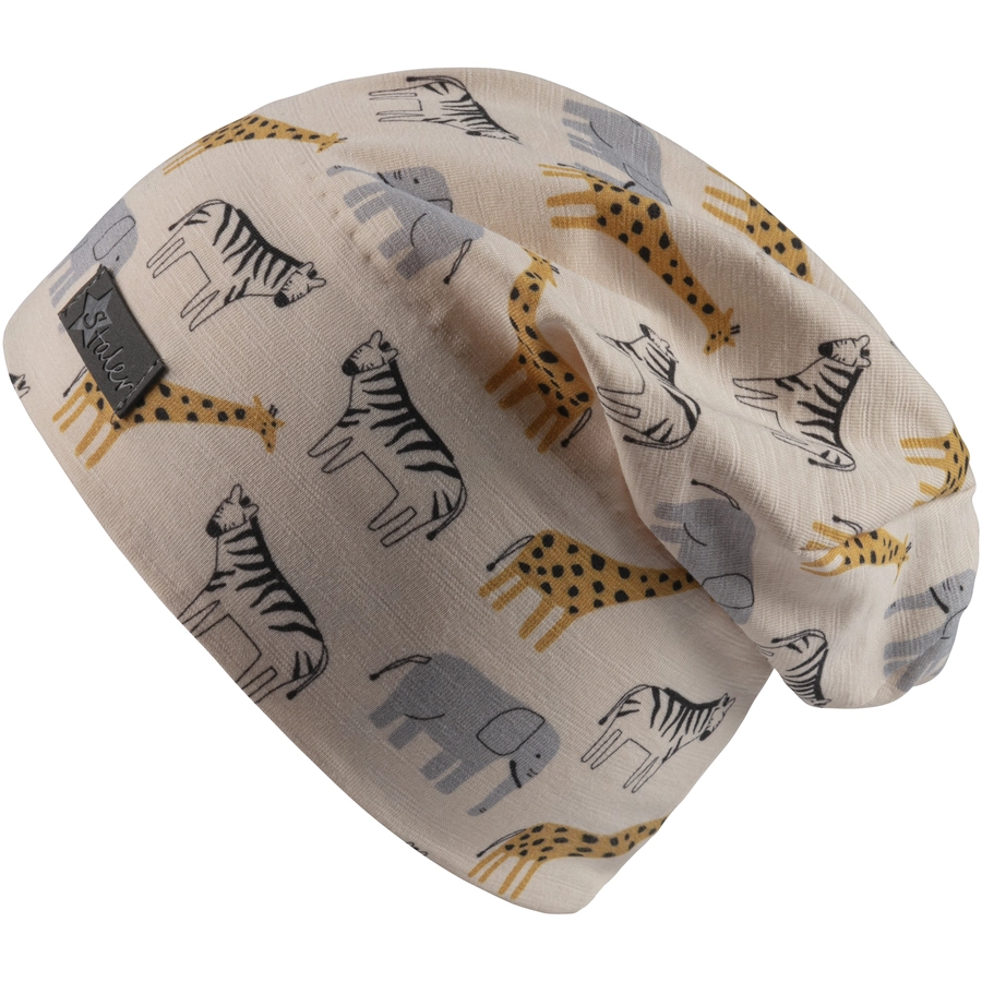 Sterntaler Slouch-Beanie Safari beige