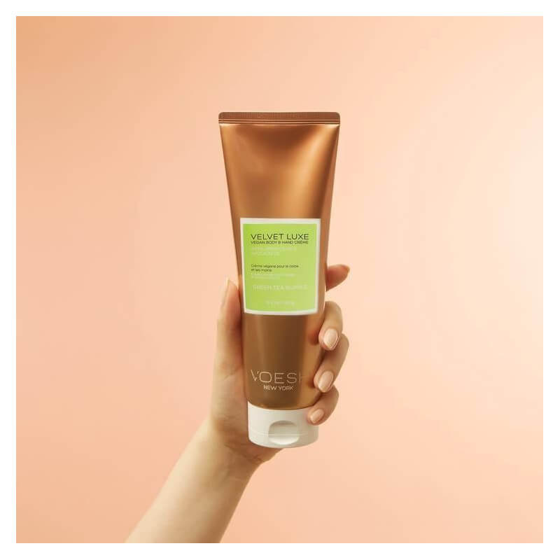 Crème mains & corps Thé vert Velvet Luxe 236 ML VOESH