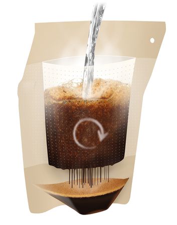 BRAZIL Frischkaffeebeutel  braun